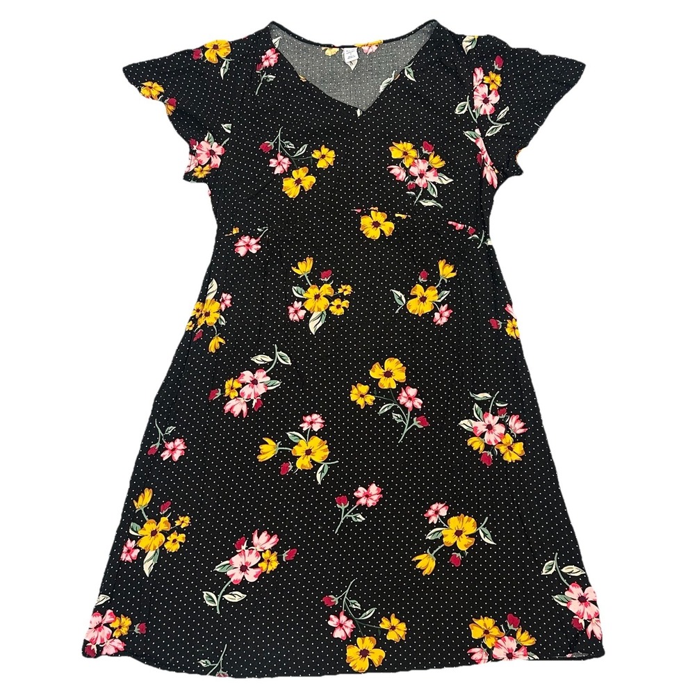 Old Navy Maternity‎ Sundress Women's Small Floral Spring Baby Shower Crossfront